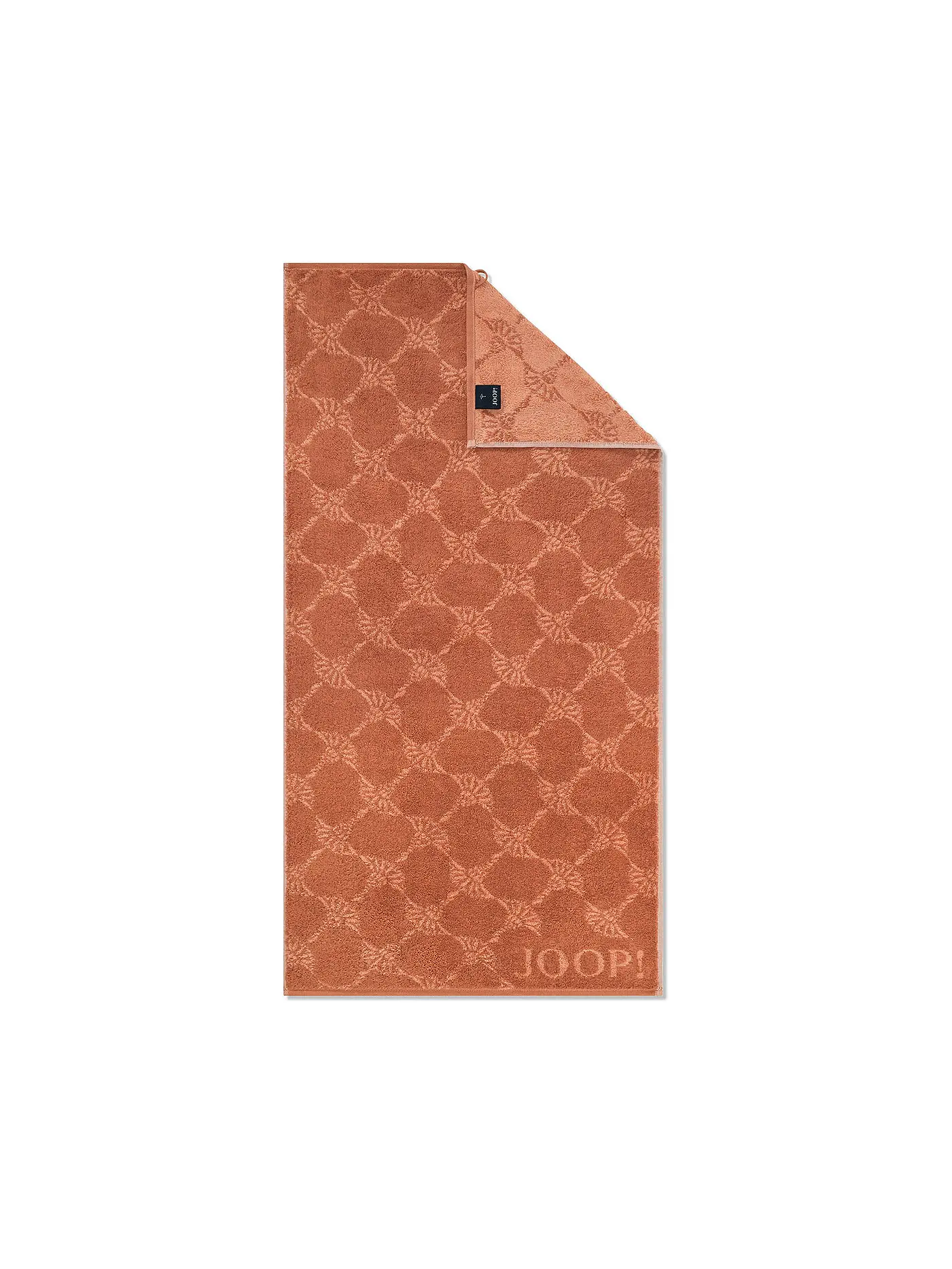 JOOP | Handtuch "Cornflower" 50x100cm (graphit) | orange